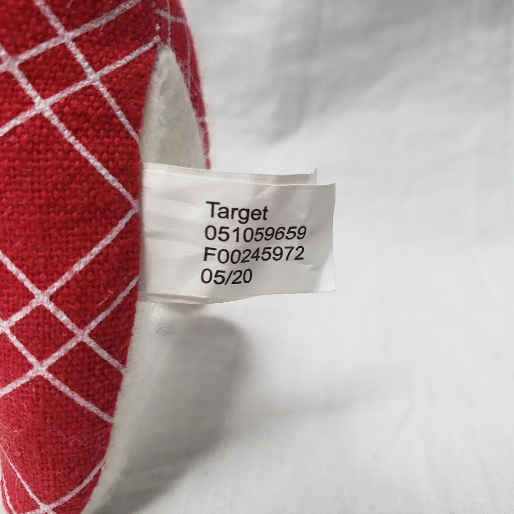 Target Christmas Ornament Stuffed Plaid Deer and Tree Cookie Cutter